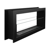 Camino a Bioetanolo da Incasso Bifacciale 90x15,2x40 cm Montefalco 90 Nero