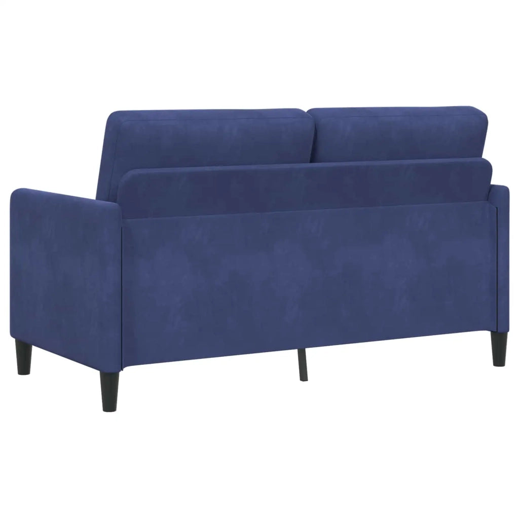 Divano con Storage Blu Polizia 152 x 78 x 87 cm Poliestere 42036945
