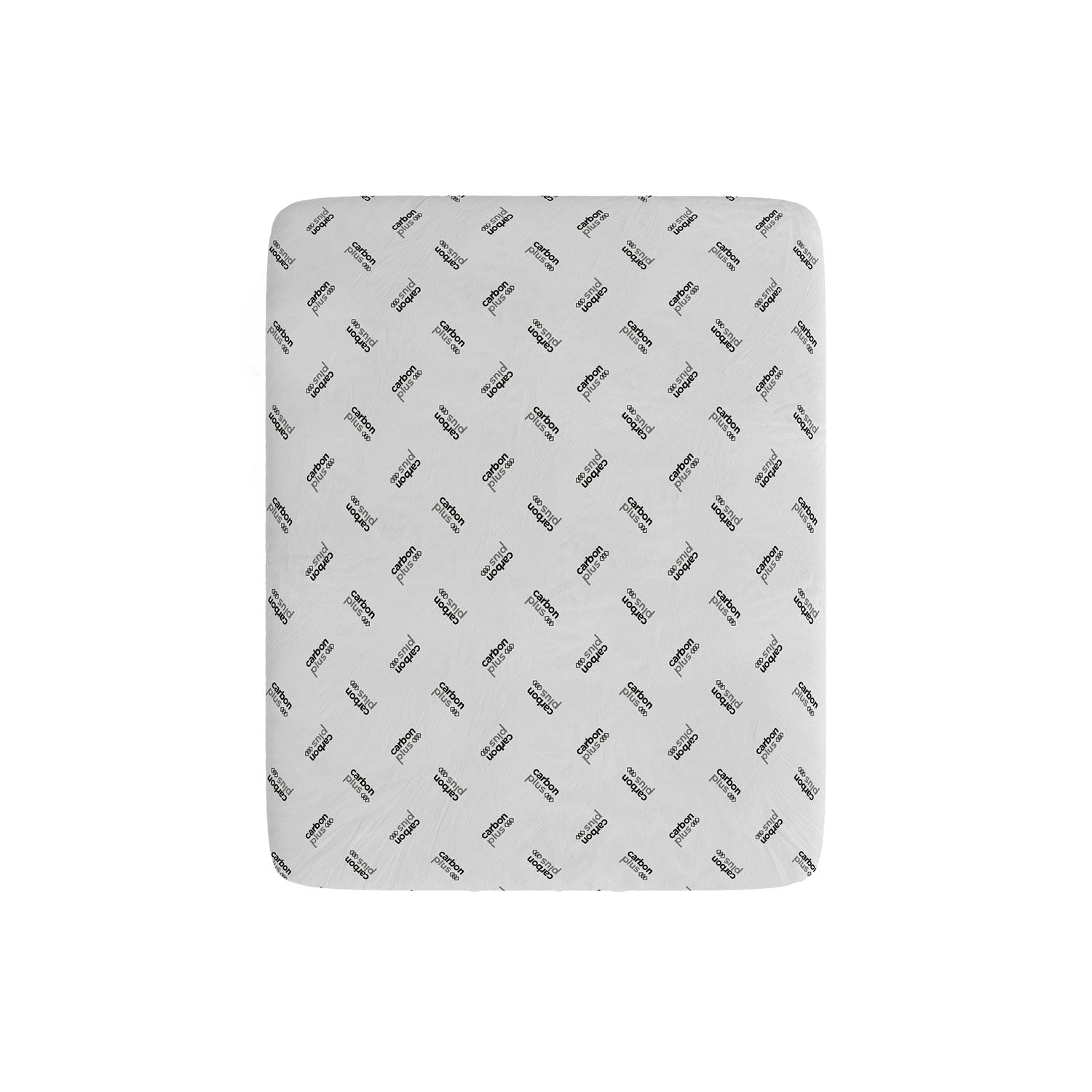 Coprimaterasso Elasticizzato Matrimoniale in Poliestere Grigio Chiaro