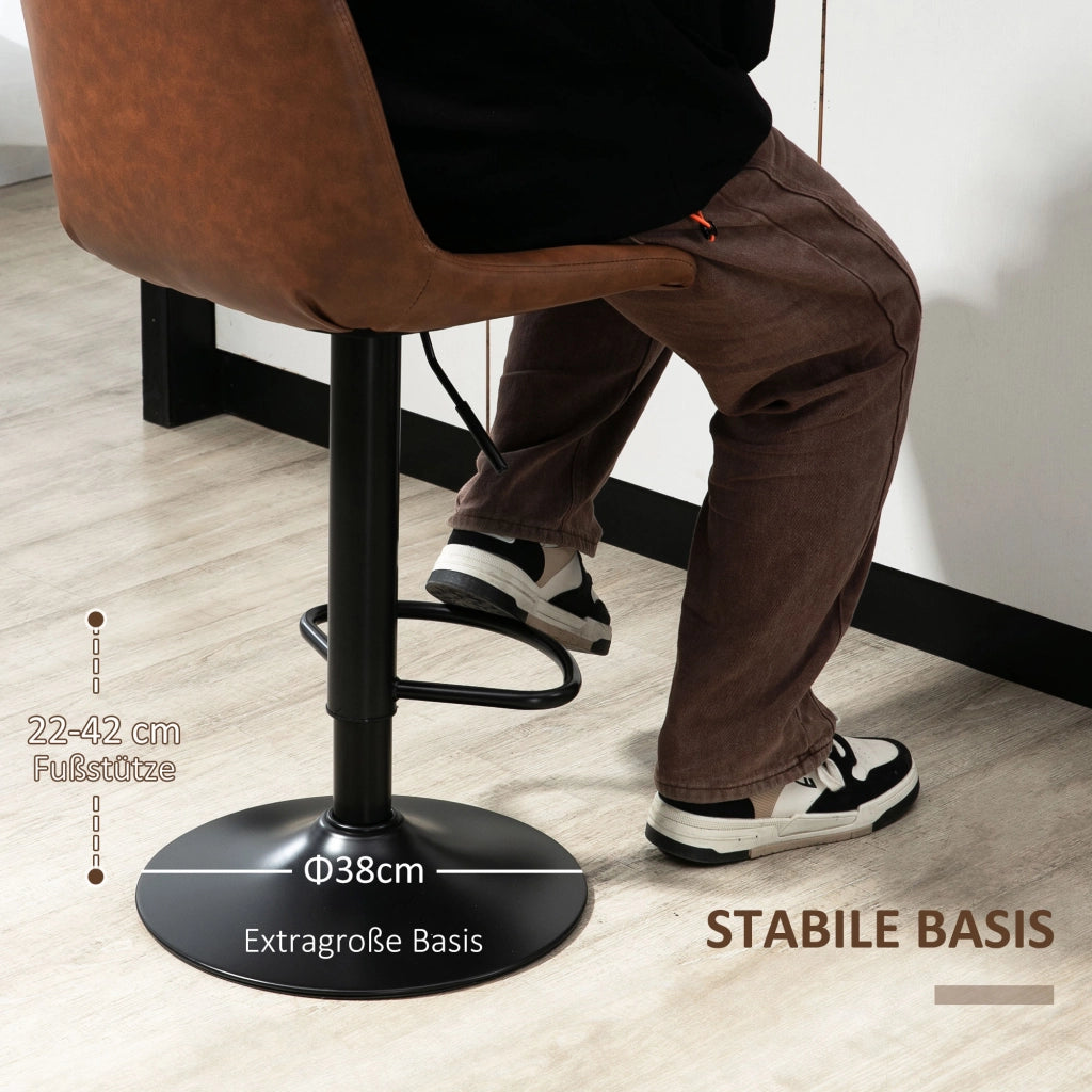 Sgabelli da bar retr¨° ¨C Minimal ¨C 2 pezzi, 43x49.5x111 cm