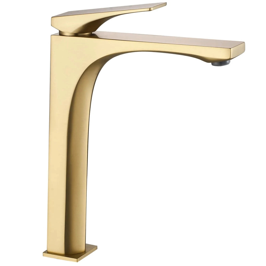 Rubinetto Da Lavabo Premium Rea Joe Brush Gold High