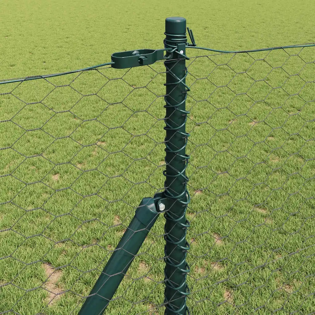 Palo della recinzione Grigio 100 x 1 m (rete da 36 mm)