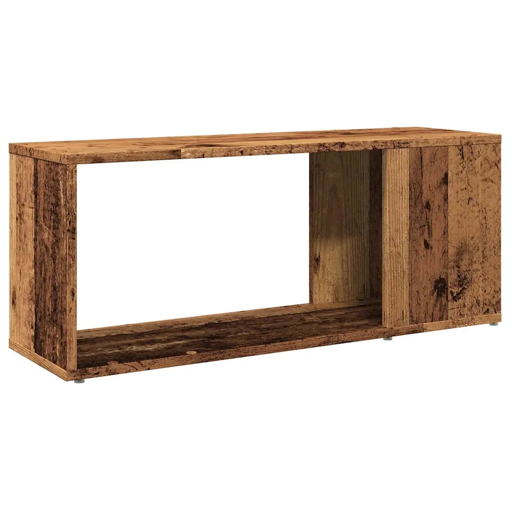 Mobile TV | Armadietto TV | Mobile Porta TV Legno Vecchio 80x24x32 cm in Legno Multistrato