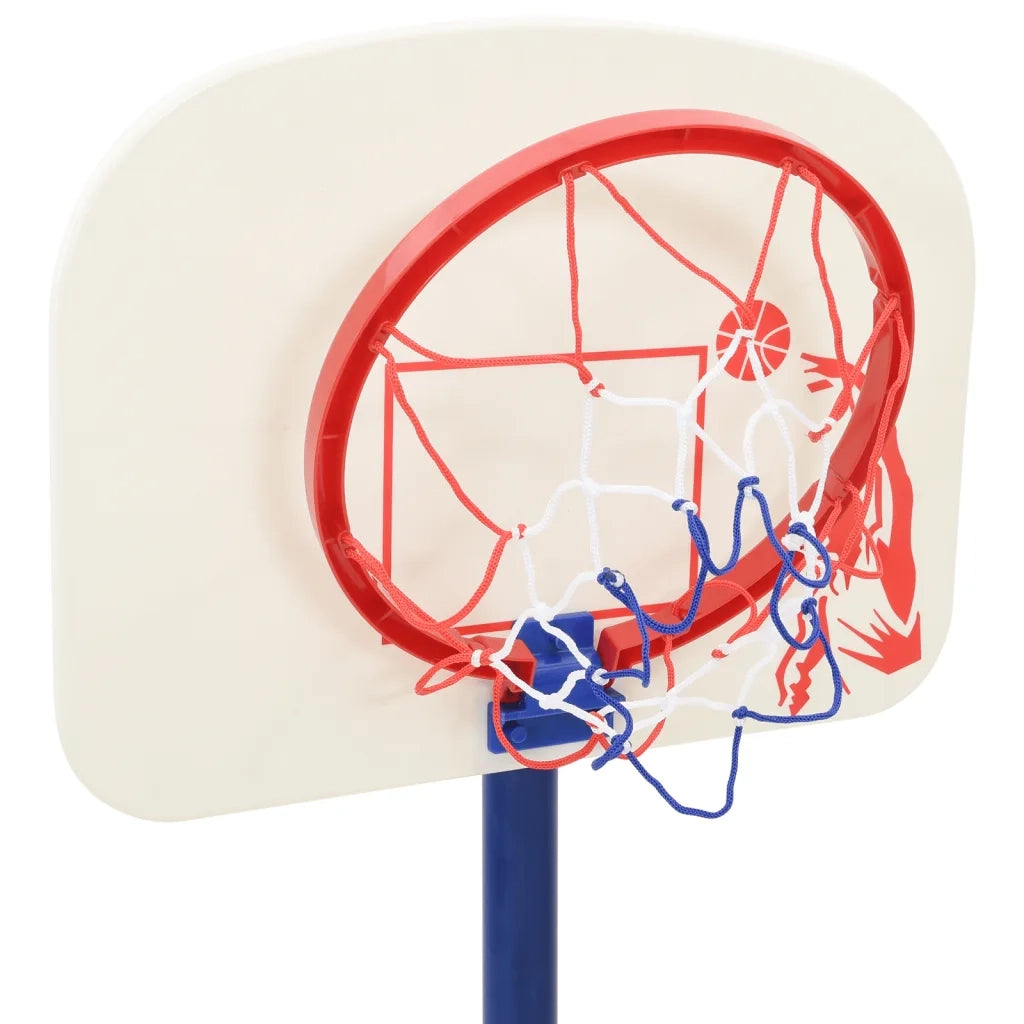 Stand da Basket con Palla e Pompa Regolabile Altezza 90/121 cm 4016327