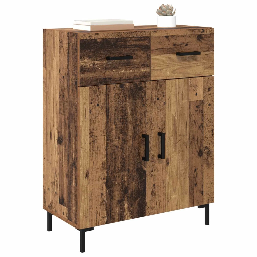 Credenza | Madia | Buffet da pranzo | Armadio da pranzo Legno vecchio 69,5 x 34 x 90 cm Legno multistrato