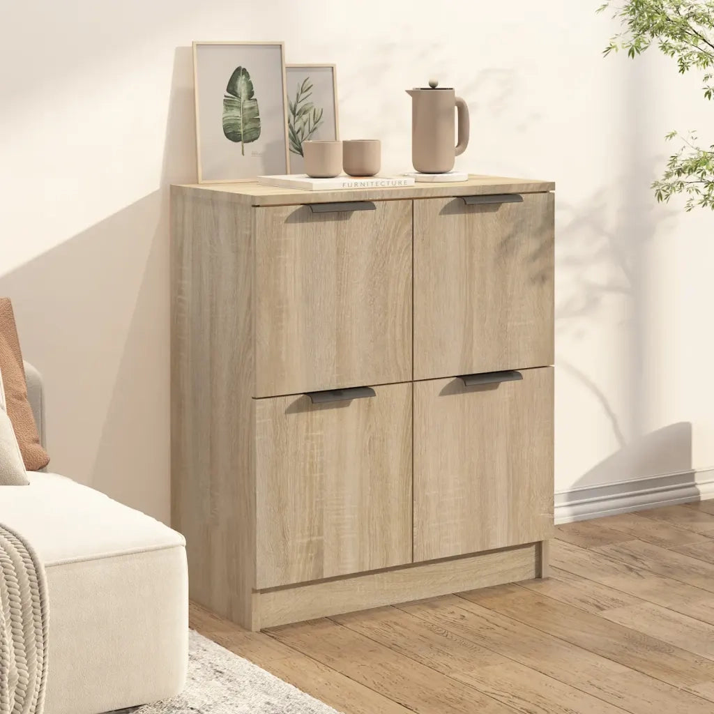 Credenza Rovere Sonoma 60x30x70 cm in Legno Multistrato 811100