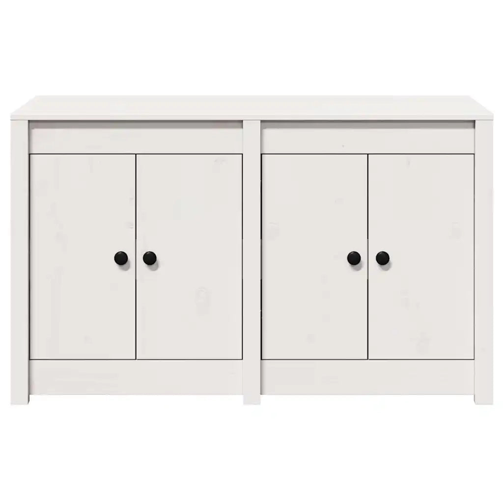 Mobile da cucina Bianco 106 x 55 x 64 cm Legno massello di pino