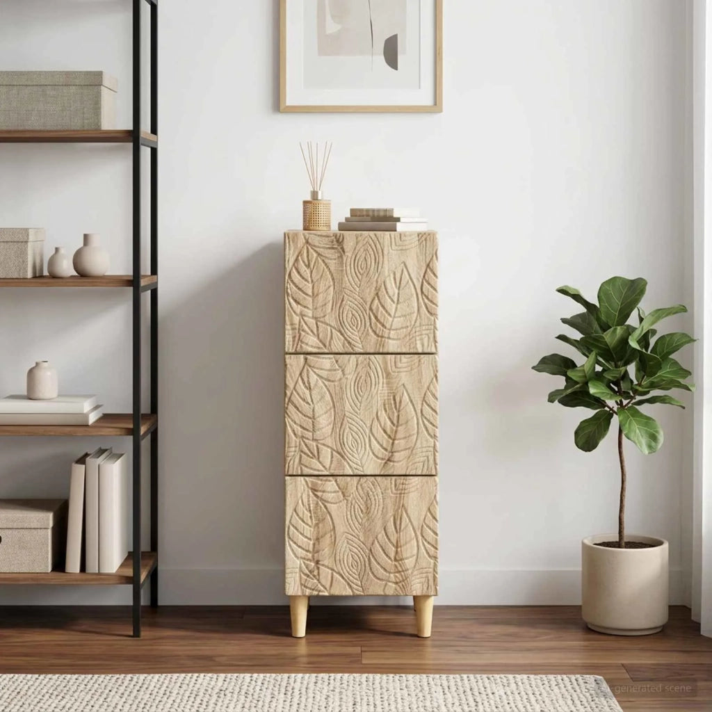 Mobile con Cassetti Rovere Sonoma 33 x 34,5 x 90 cm 895077