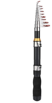 Attrezzo da Pesca Telescopico Mini - Design Leggero - Manico Comfortevole - Gancio da Pesca
