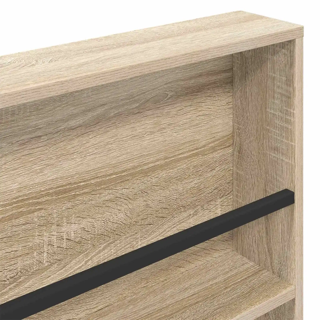 Scaffale per riviste Rovere Sonoma 80 x 12 x 70 cm 890842