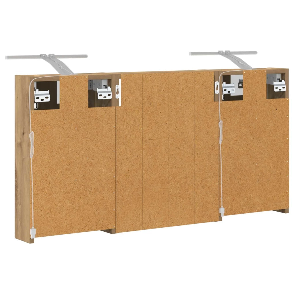 Set di Armadi da Bagno con lo scaffale 3 pcs 100 x 10,5 x 50 cm 3403695