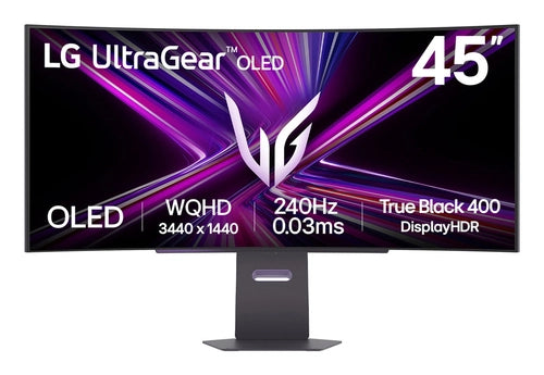 LG 45GX900A-B Monitor PC 113 cm (44.5") 3440 x 1440 Pixel Wide Quad HD OLED Nero
