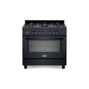 De'Longhi PRO 96 MAA ED Cucina a Gas 5 Fuochi Forno Elettrico 87 L Classe A (90x60x85 cm) colore Nero