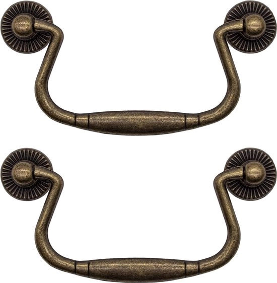 Maniglie per armadi - Maniglie per mobili - 2 pezzi - Maniglie per armadietti - Maniglia per mobili - Maniglie per porte - Inclusi viti - maniglia per bagno - maniglia di carico