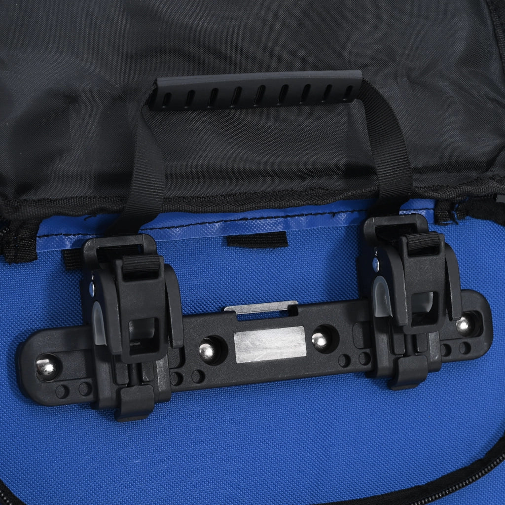 Borsa per Bici per Portapacchi 20 L Blu 31x13x58 cm