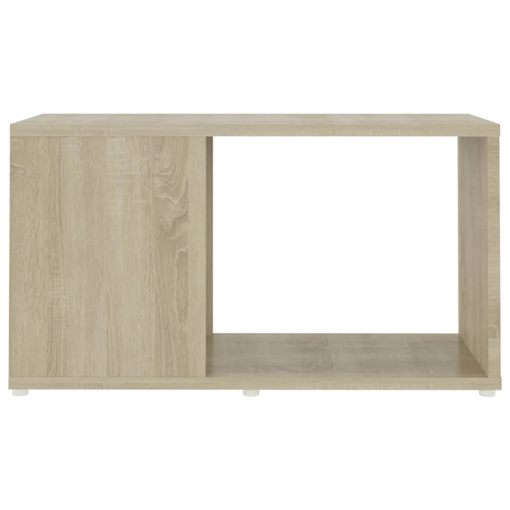 Mobile TV multimediale mensola TV credenza TV sala da pranzo soggiorno camera da letto rovere Sonoma 60 x 24 x 32 cm legno ingegnerizzato marrone 02_0027527