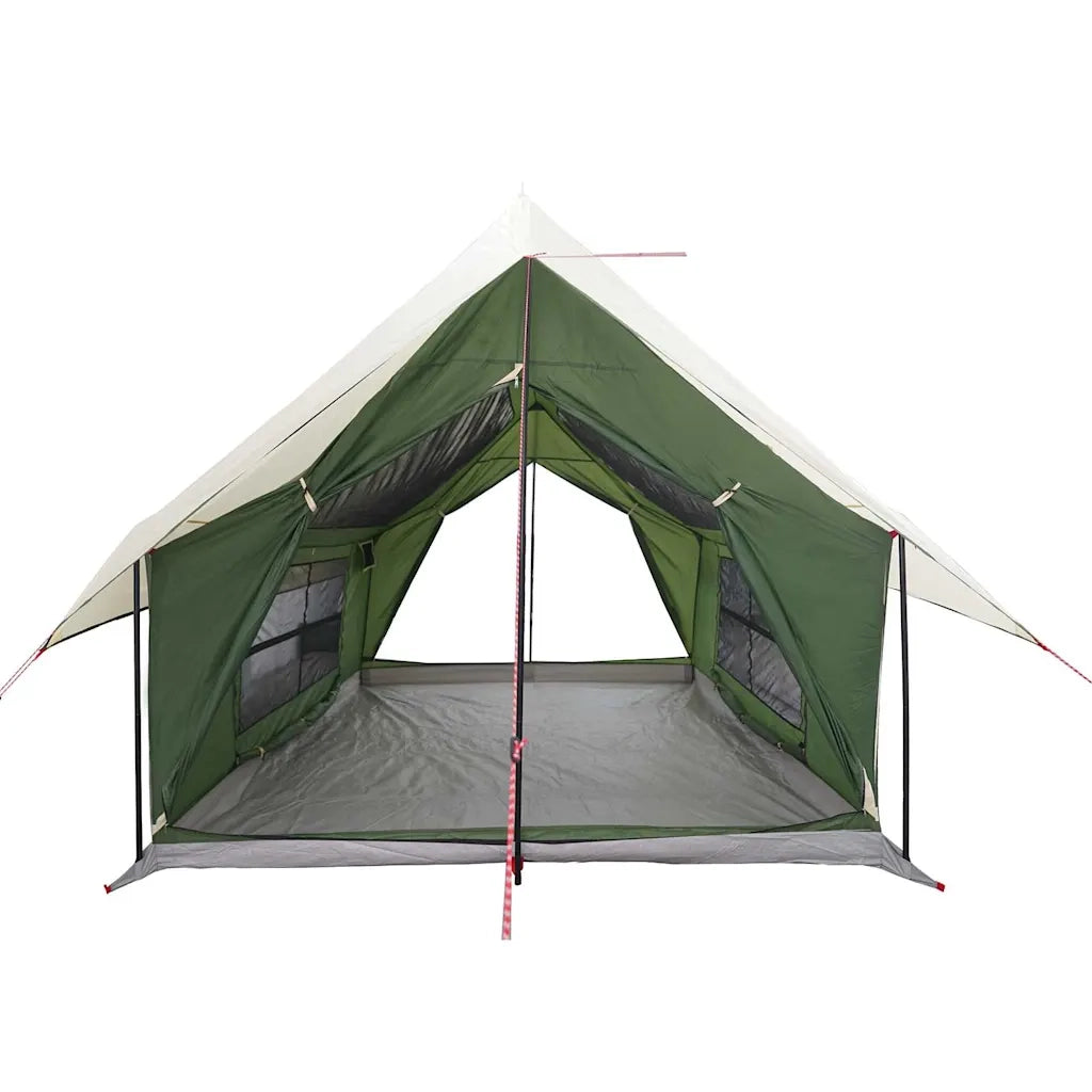 Tenda da Campeggio per 5 Persone-Tenda per Famiglie Verde Impermeabile 343880