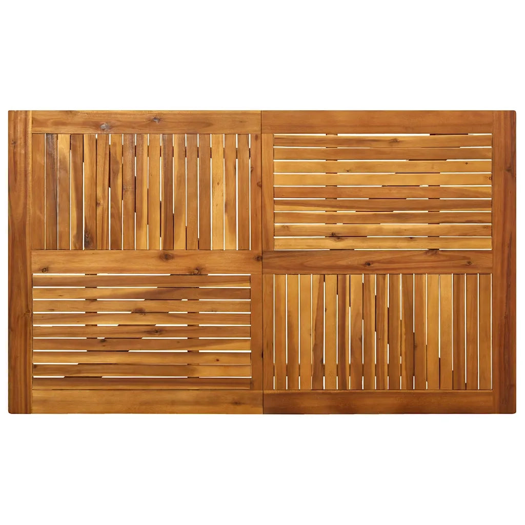 Set Mobili da Pranzo per Giardino 5 pz Nero 3072154