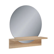Vicco Specchio bagno Quercia dorata 50 x 54.5 cm con ripiano