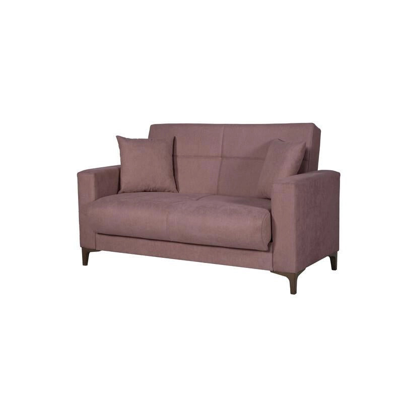 Divano 2 Posti Contenitore cm. 152x87x90 Tessuto Bravo Bacos