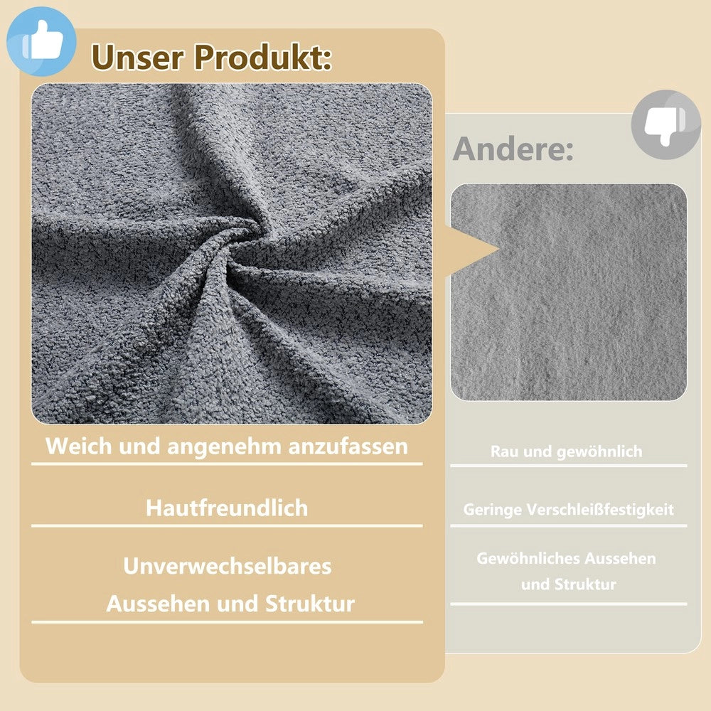 Letto Imbottito 140x190 ¨C Xylo ¨C Velluto Grigio, Senza Materasso
