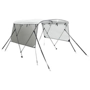 Bimini di Prua Pareti Laterali Rete 3 Archi 183x(154-167)x137cm CFW3866669