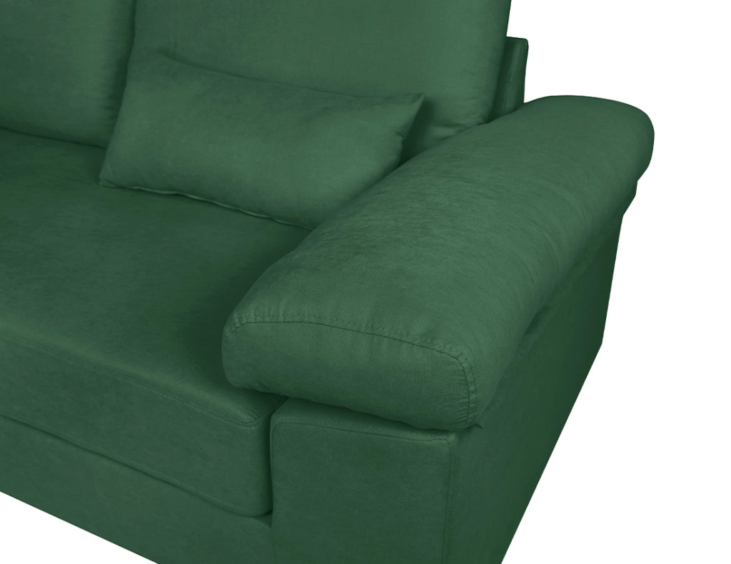 Divano angolare 3 posti con chaise longue sinistra - Washington - DI-WA38FBC-CLSX