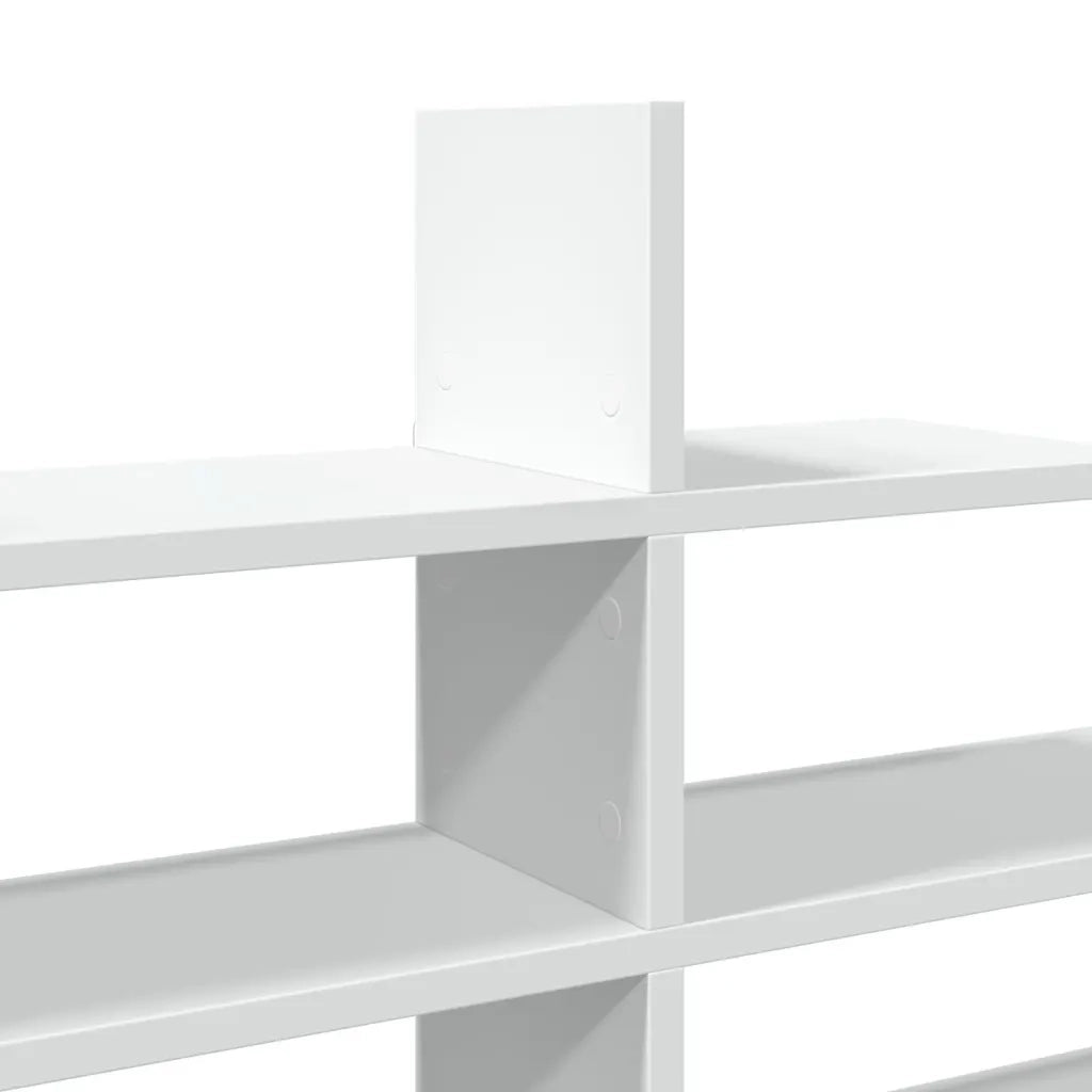 Scaffale a parete | Ripiano a parete | Mensola a parete Bianco 124,5x18x60,5 cm in Truciolato