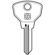 CHIAVE AUTO FIAT SIP10R SILCA - ACCIAIO NICHELATO- 5 pezzi
