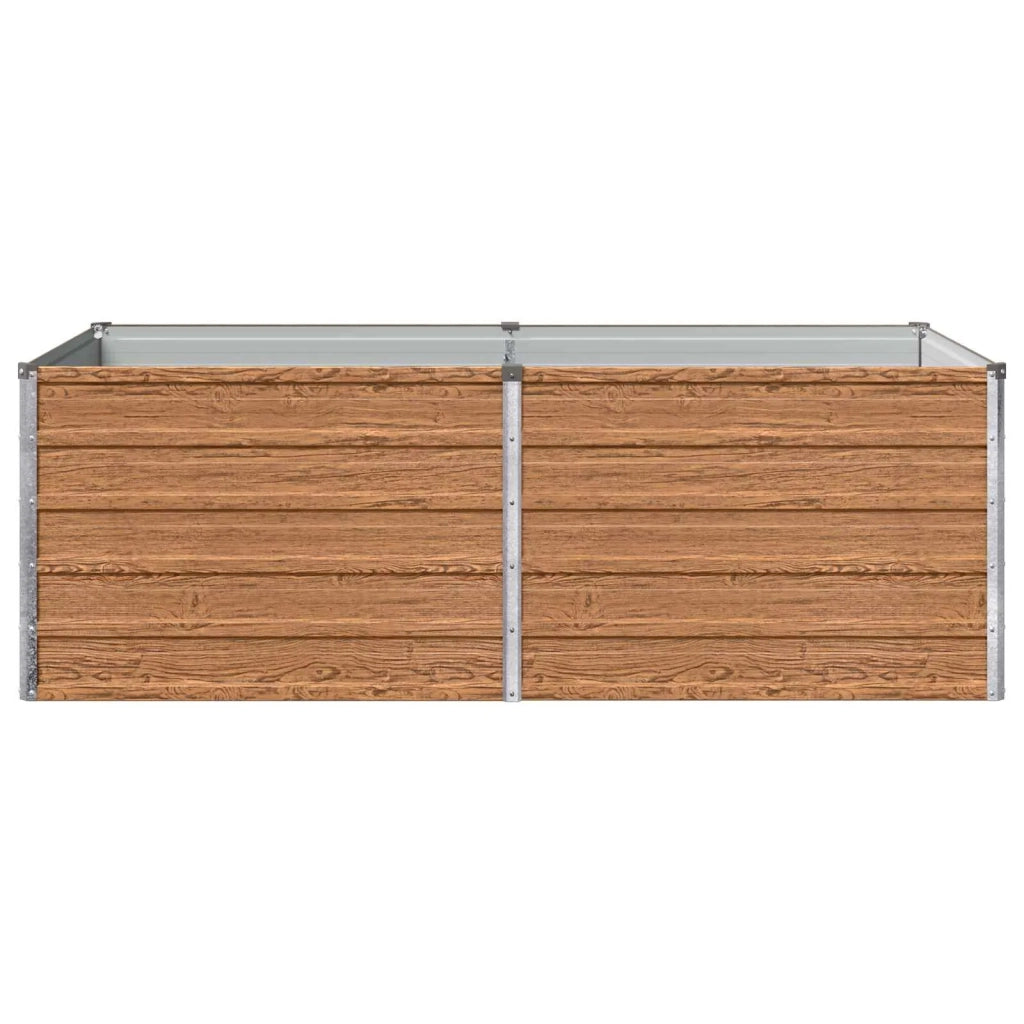 Letto rialzato da giardino Marrone legno 160 x 80 x 55 cm 8006394