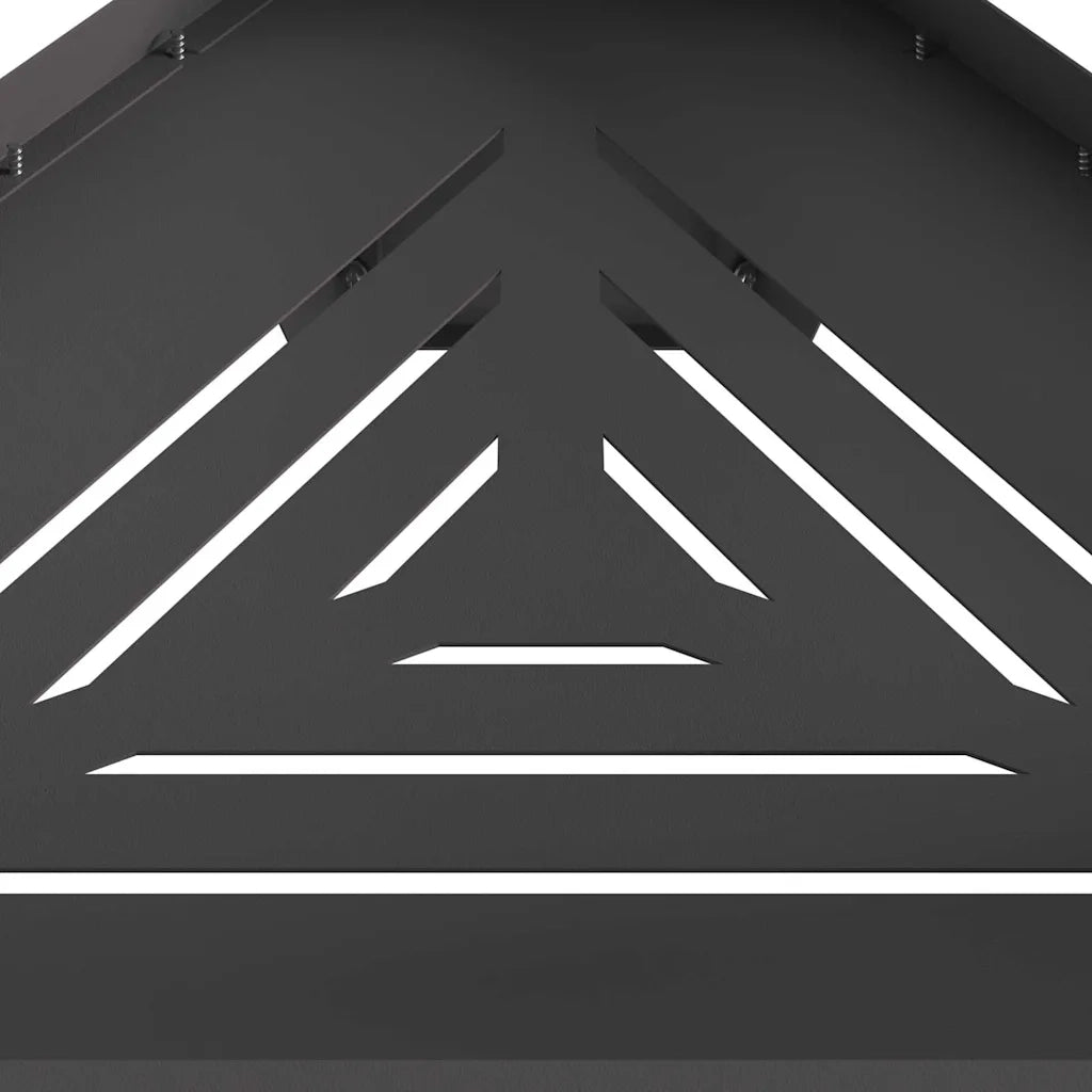 Focolare Nero 50 x 43 x 52 cm Acciaio CFW7405232