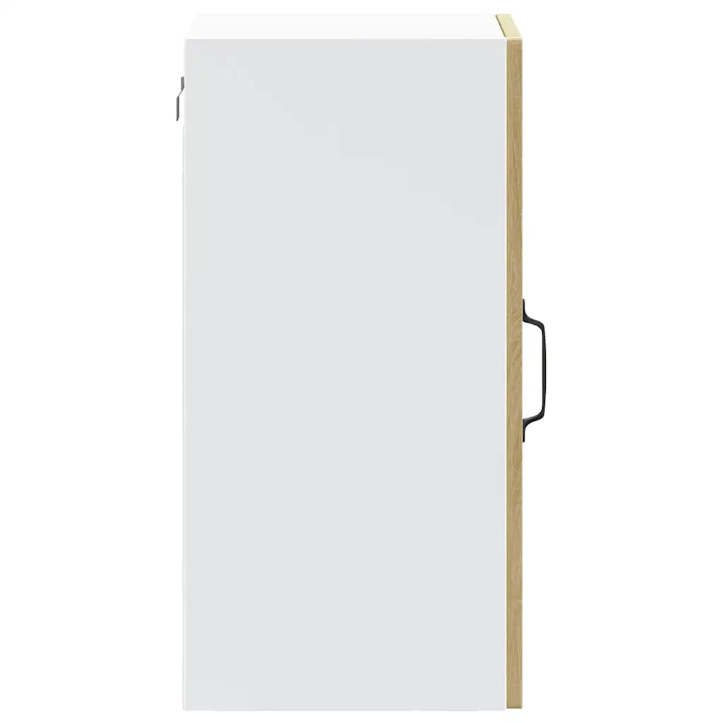 Pensile da Cucina con Porta in Vetro Lucca Rovere Sonoma 853770