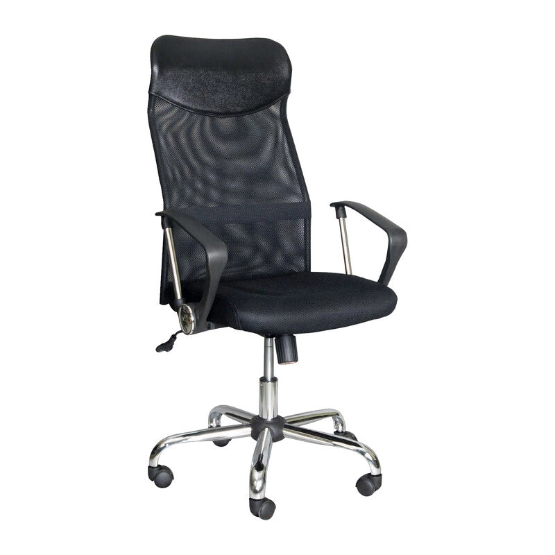C POLTRONA DIREZIONALE SUN NERO QZY-2501CX- ARREDARE NO PROBLEM- 1,0 pz