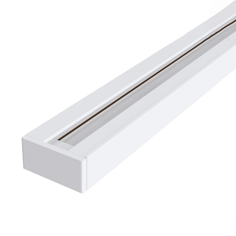 Binario Busbar Trunkings Unity In Alluminio Bianco 1 Metro