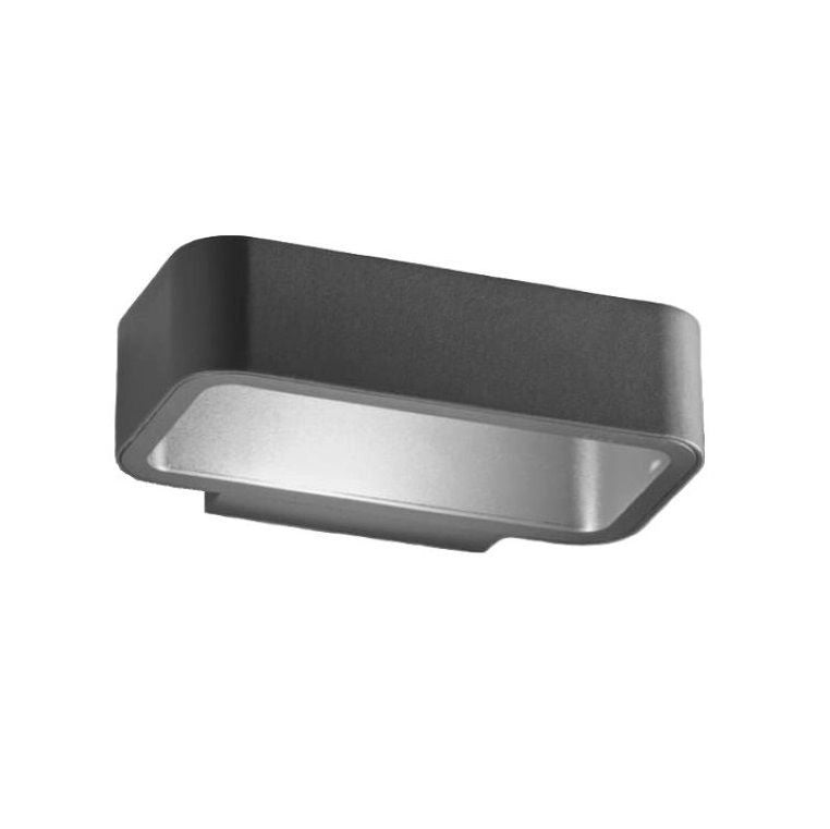APPLIQUE DA PARETE PER ESTERNO A LED 5W LUCE CALDA 3000K 196LM ANTRACITE PERENZ