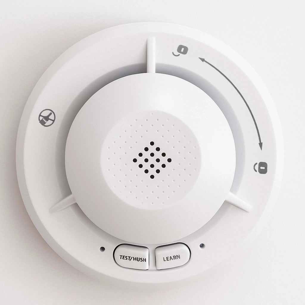 20x Rilevatore di fumo collegabili via radio Batteria da 20 anni e radio frequenza Allarme antincendio fotoelettrico da 820 dB per un'efficace protezione in appartamenti e case