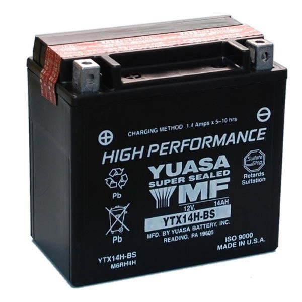 BATTERIA YUASA YTX14H-BS 12V 12 Ah