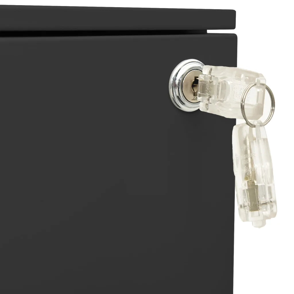 Schedario Mobile Antracite 39x45x60 cm in Acciaio CFW8579289