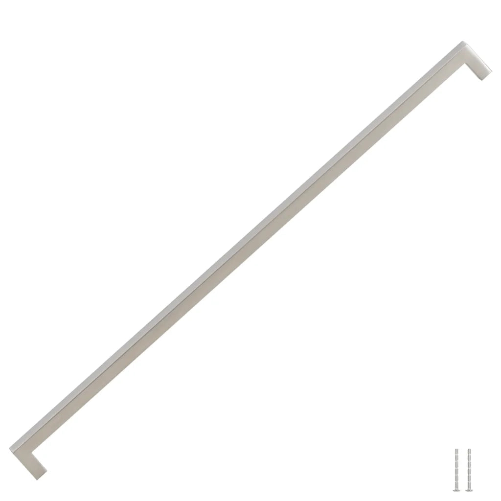vidaXL Maniglie per Mobili 5pz Argento 480mm in Acciaio Inox