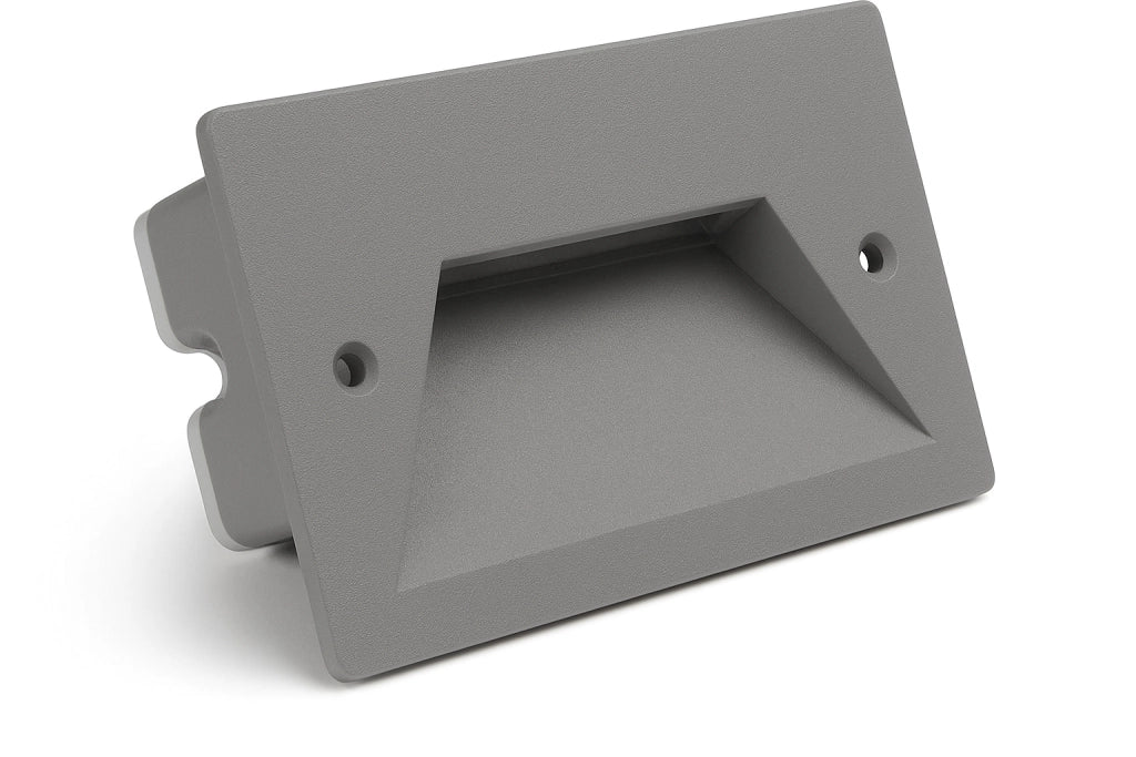 Faretto segnapassi da incasso grigio per esterno IP65 3W LED integrato luce calda, naturale o fredda Colore della luce: Luce fredda