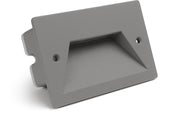 Faretto segnapassi da incasso grigio per esterno IP65 3W LED integrato luce calda, naturale o fredda Colore della luce: Luce fredda