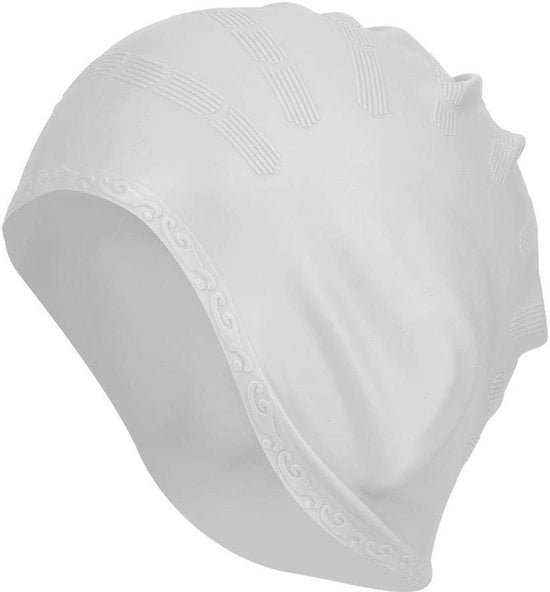 Capelli da bagno in silicone - Orecchini protettori acqua - Idoneo per capelli lunghi - 3 pezzi - Disegno elastico - Capelli da bagno - Tecnologia silicone - Acqua impermeabile