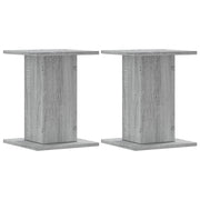 Supporti per piante | Sostegno per piante 2 pz Grigio Sonoma 30x30x40cm in Truciolato