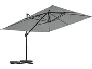 Ombrellone da giardino a sbalzo in alluminio "Sky 4" - 3 x 4 m - Grigio