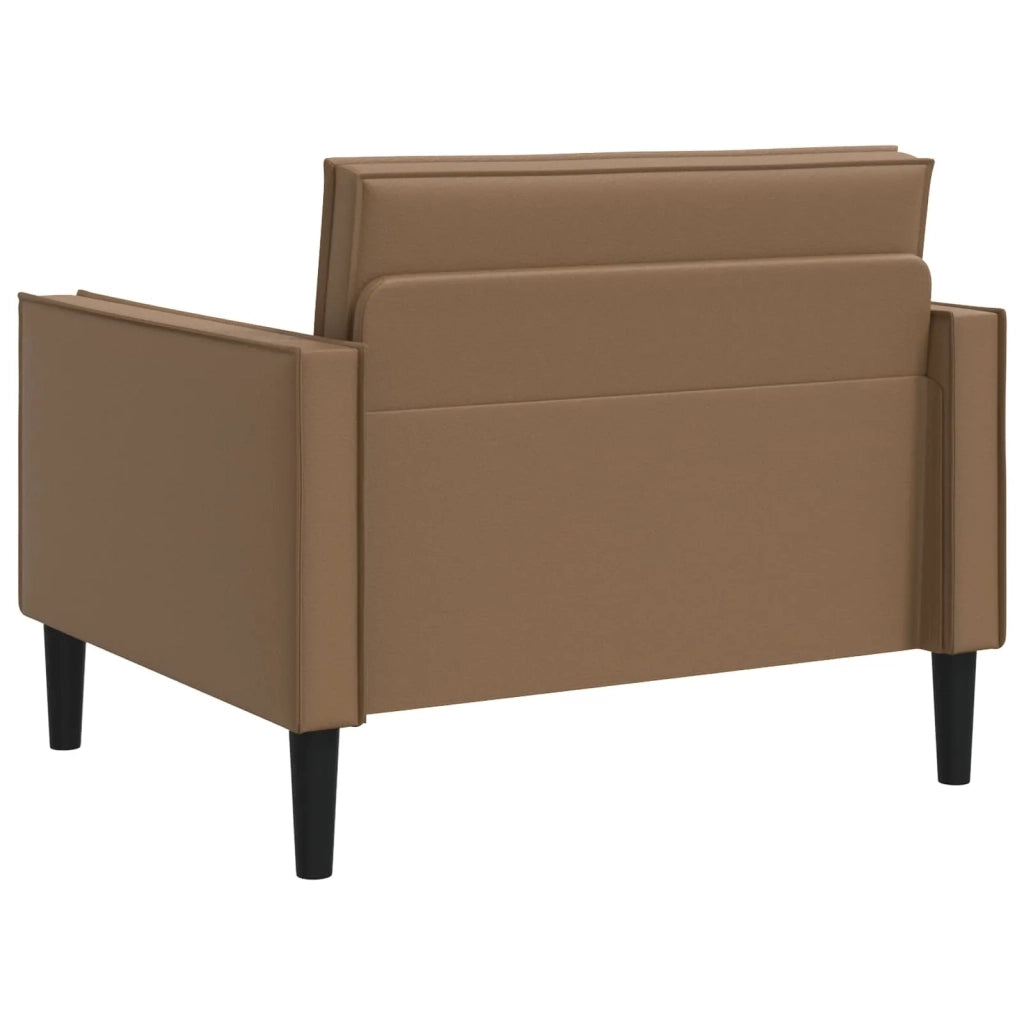 Poltrona XL Cappuccino Similpelle 42043523