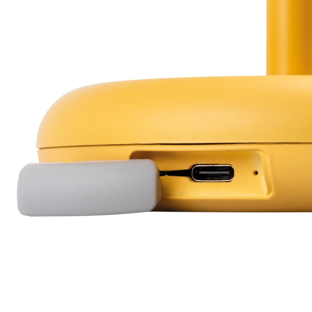 Lampada da tavolo gialla cordless FLUXY Kanlux 1,7W