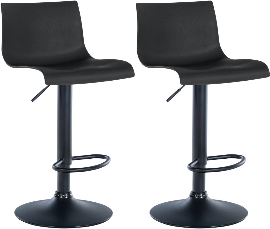 2er Set Barhocker Branford Kunststoff