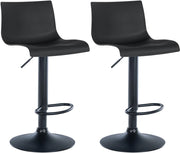 2er Set Barhocker Branford Kunststoff