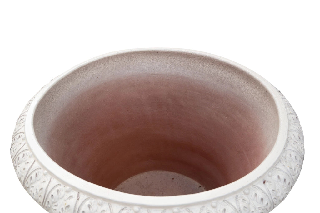 Biscottini Orcio Toscano smaltato invecchiato in terracotta toscana 100% Made in Italy interamente Lavorato a Mano L95xPR95xH74 cm
