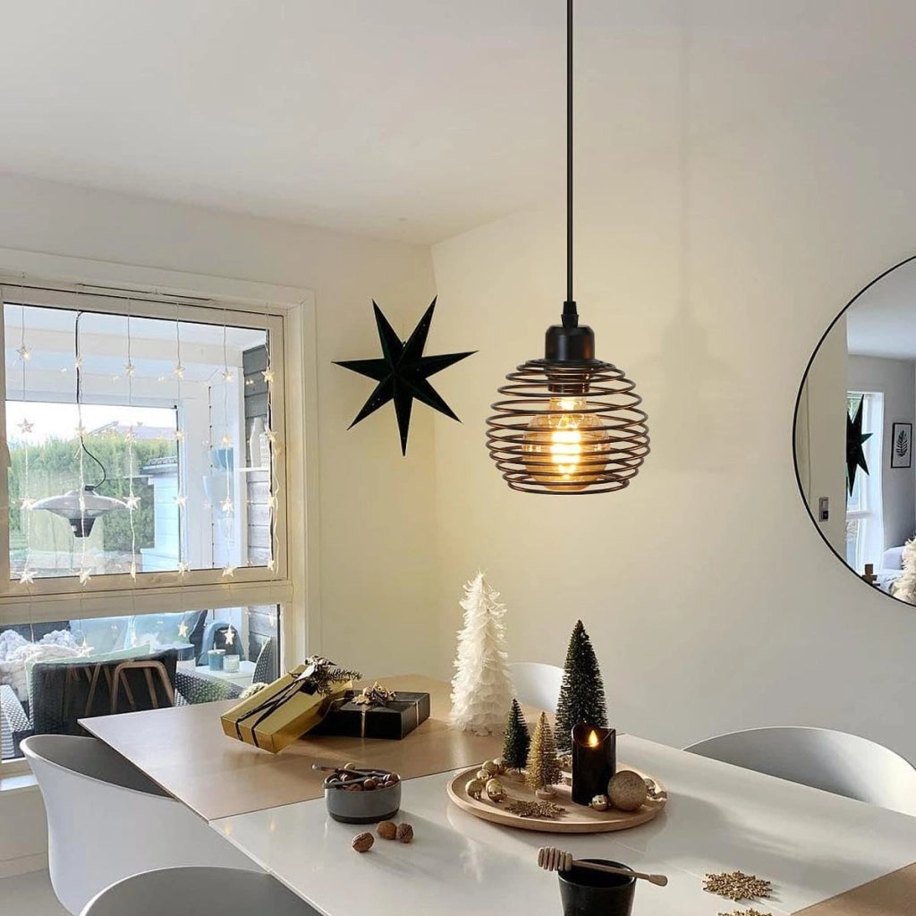 ZMH Confezione da lampadine LED vintage E27 G125 4W 2700K Bianco caldo lampadine a globo in vetro stile retrò